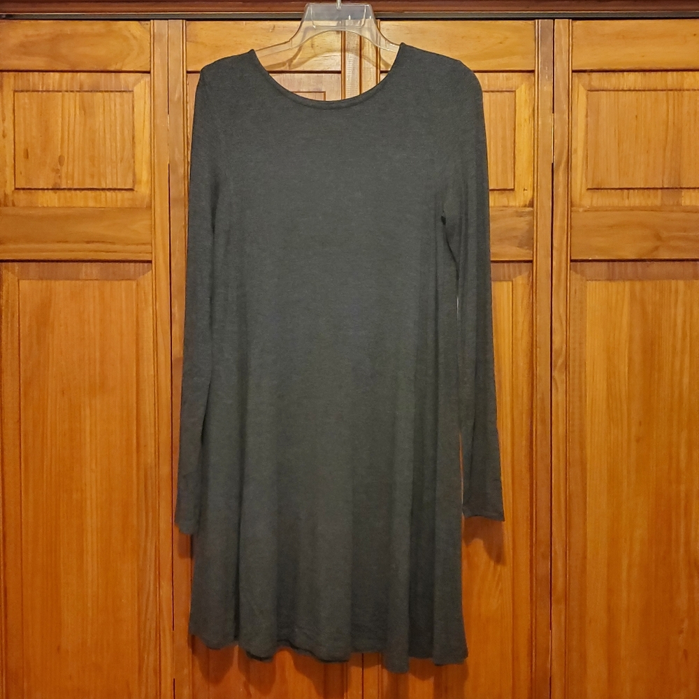 Old Navy, Dark Gray, Small Swing Dress